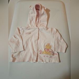 Disney Pink Winnie the Pooh And Piglet Baby Hoodie